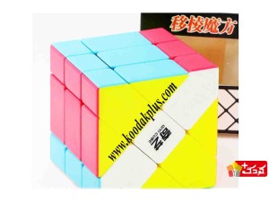 روبیک 3*3 برند کای وای فیشر استیکرلس rubik QiYi 3*3 Fisher stickerless