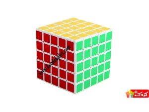 روبیک 5×5  برند شنگ شو زمینه سفید  Shengshou 5×5×5