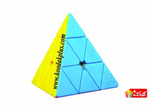 روبیک هرم 3x3 مگنتی مستر ام برند شنگ شو رنگ ثابت Shengshou Mr.M 3x3 pyraminx