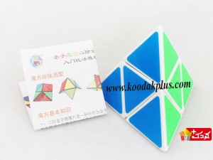 روبیک هرم 2x2 برند شنگ شو برچسبی  ShengShou 2x2 pyraminx