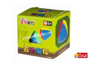 روبیک 5×5 مسترمورفیکس برند شنگ شو استیکرلس ShengShou Mastermorphix 5×5