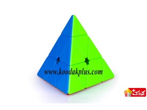 روبیک هرم 3×3 مگنتی برند کای وای ام اس استیکرلس QiYi MS 3×3×3 Piraminx stickerless