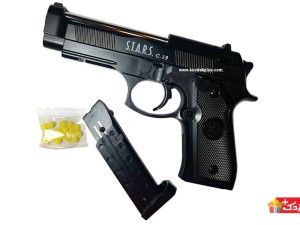 تفنگ فلزی ساچمه پرتابی airsoft gun مدل c19