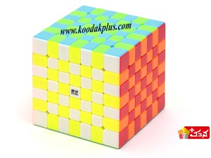 روبیک 7×7 برند کای وای کایزنگ استیکرلس rubik QiYi QiZheng 7×7 stickerless