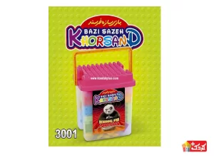لگو خانه سازی چهارگوش درب آجری مدل 3001