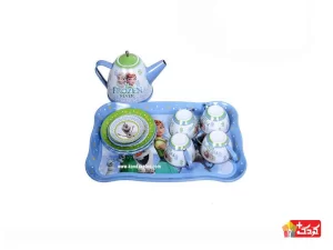 اسباب بازی ست چای خوری فلزی طرح کیتی و فروزن مدل 555/021