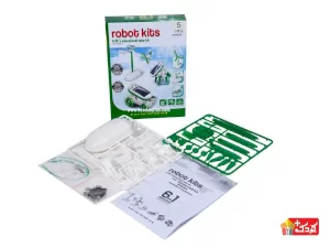سولار کیت آموزشی شش مدلی (robot kits 6 in 1 educational solar kit)