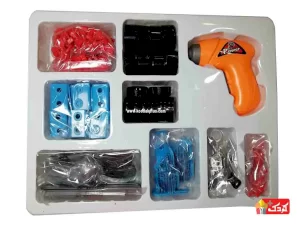 ابزار ساختنی ده مدلی دریل دار block junior
