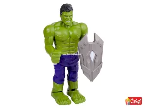 ربات حرکتی اسباب بازی طرح هالک مدل 345  (hulk rotate robot)