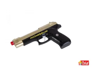 کلت اسباب بازی موزیکال پسرانه مدل Musical toy gun- 999