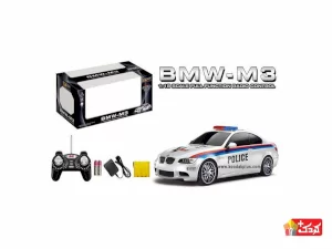 ماشين پليس كنترلی و شارژی طرح BMW مدل 1803-866