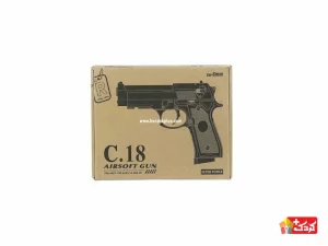 تفنگ ساچمه ای فلزی کالیبر 6 میلیمتر مدل airsoft gun-c18