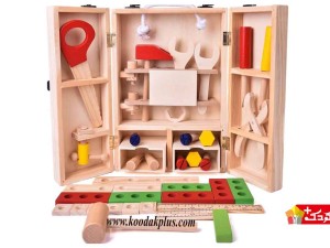 جعبه ابزار بزرگ چوبی  40 قطعه