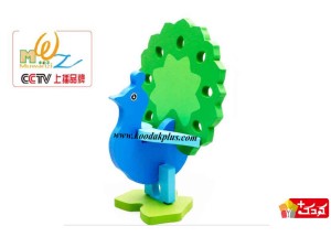 پازل چوبی 3 بعدی حیوانات برند موانزی