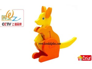 پازل چوبی 3 بعدی حیوانات برند موانزی