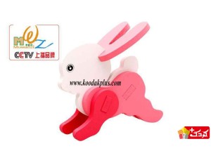 پازل چوبی 3 بعدی حیوانات برند موانزی
