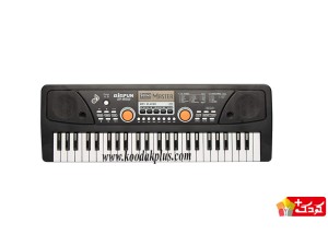 ارگ اسباب بازی آموزشی بیگفان 49 کلید همراه با کابل AUX و فلش خور مدل keyboard bigfan bf-530A2