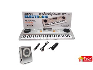 ارگ اسباب بازی آموزشی فلش خور بیگفان 61 کلید مدل keyboard bigfan bf-630D