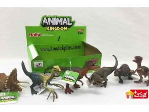 فیگور دایناسور پک 6 عددی مدل animal kingdom