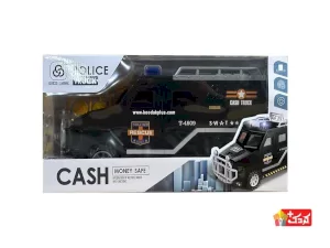 گاوصندوق اسباب بازی طرح ماشین پلیس مدل WF-3010