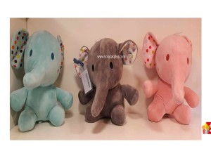 عروسک پولیشی نانو طرح فیل گوش خال دار کد 358 elephant