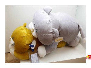 عروسک پولیشی گربه خوابیده نانو کد 029 cat