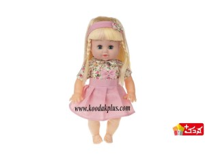 عروسک بی بی بورن تلدار با کالسکه، شیشه شیر و ظرف غذا مدل VSD20.1