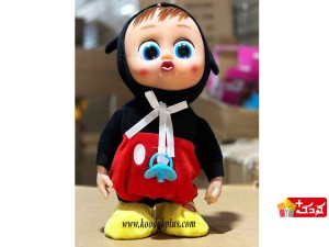 عروسک بی بی کرای چشم درشت پسونک دار موزیکال حرکتی مدل BL-224