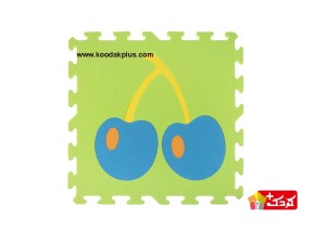 کفپوش تاتامی مدل میوه مجموعه 9 عددی