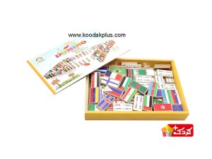 بازی آموزشی علی کوچولو دومینو مدل سفر به دور دنیا