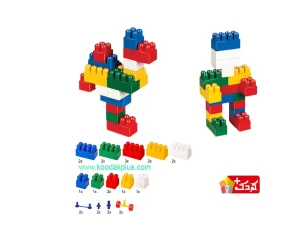 بازی ساختنی آجره کد 10625 بافرزندان