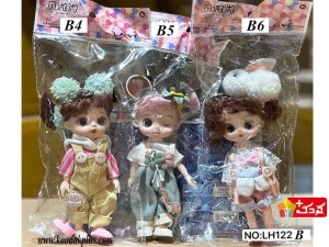 سر کلیدی طرح عروسک چشم تیله ای مدل LH122-B (6 طرح)