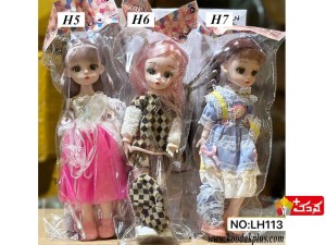عروسک مفصلی دخترانه طرح دختران کره ای مدل LH-13 (7 مدل)