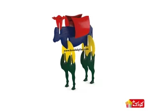 اسباب بازی گاو بزرگ دارای قطعاتی با کیفیت هستند