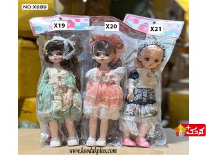 عروسک کره ای دخترانه مناسب رده سنی 3 سال به بالا