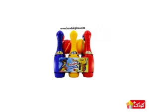 اسباب بازی بولینگ و پرتاب حلقه کیمیا (دو مدل سایز بزرگ و کوچک) برند لبخند