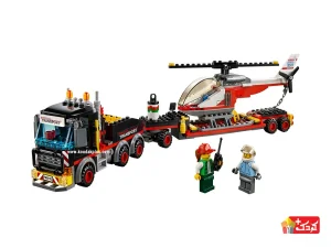 لگو هلیکوپتر و تریلی City مدل LEGO-60183