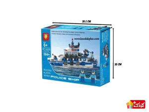 لگو 504 تکه کشتی پلیس BT 4030