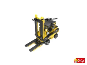 لگو لیفتراک BT 1016 دارای 126 قطعه ساختنی است