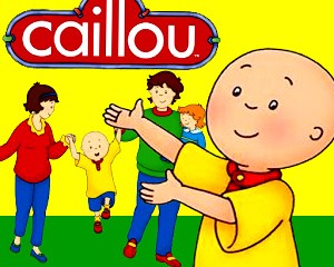 مجموعه بسیار زیبا و دیدنی کارتون های آموزشی کایو - Caillou - بر روی فلش