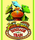 مجموعه زیبای تقویت زبان قطار دایناسورها - Dinosaur Train