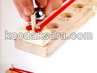 اسباب بازی چوبی توپقل