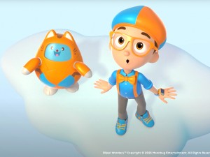 مجموعه بلیپی Blippi و ستیو و مگی فایل MP4 روی فلش مموری 64 گیگ