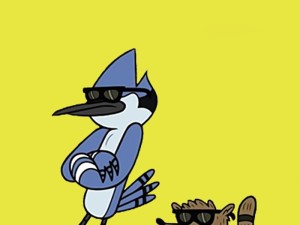 کارتون Regular Show  - بر روی فلش