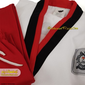 لباس فرم پومسه دخترانه تکواندو