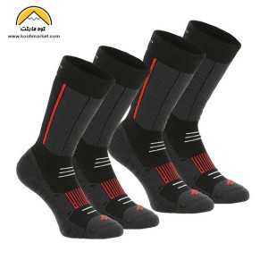 جوراب کوهنوردی کچوا مدل Forclaz 500 ( پک دو جفتی )