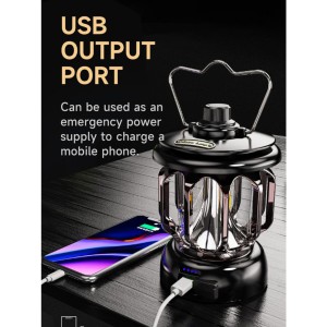 چراغ فانوسی شارژی Retro Lamp مدل RL2000