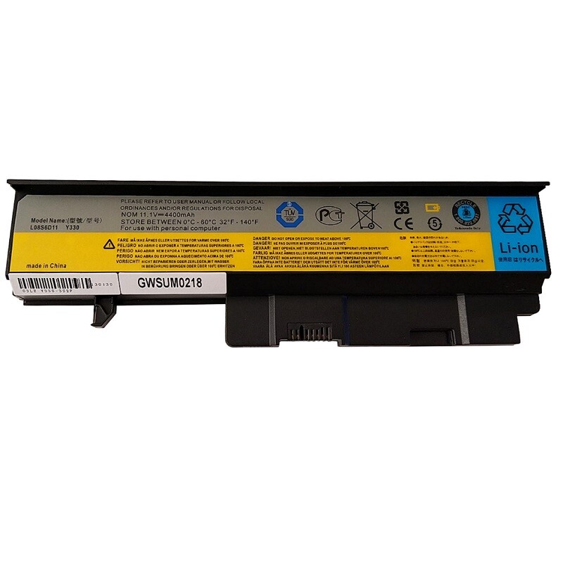 باتری لپ تاپ لنوو Battery Laptop Lenovo Ideapad Y330 مدل طرح اصلی