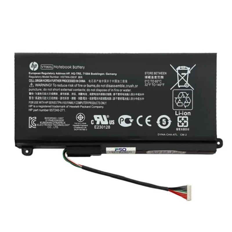 باتری لپ تاپ اچ پی Battery HP ENVY 17T-3000_VT06XL