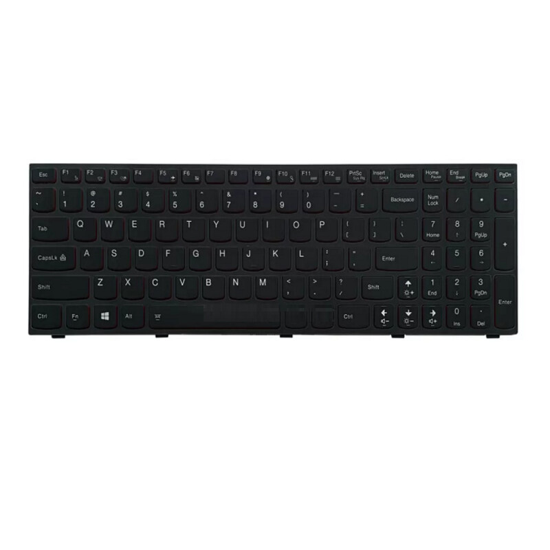 کیبرد لپ تاپ لنوو IdeaPad Y500N با بک لایت-با فریم